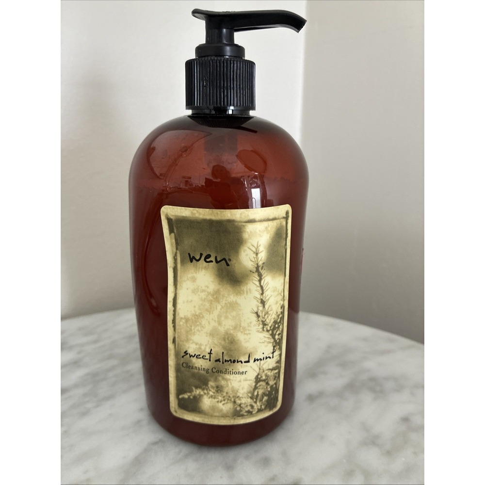 Wen by Chaz Dean Sweet Almond Mint Cleansing Conditioner 16 oz. New With Pump